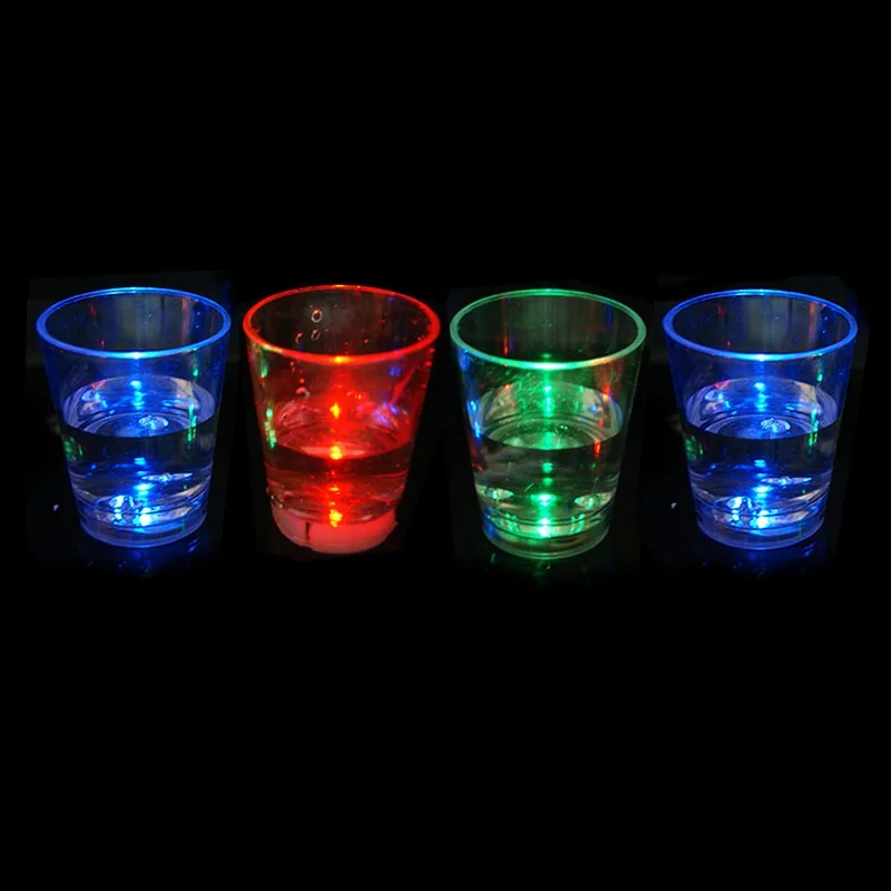 Set 4 Vasos Con Luces Led - 3