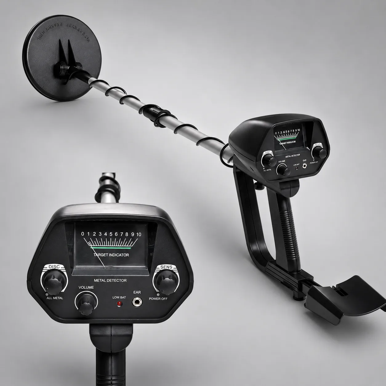 Detector de Metales BS-7989 con Pantalla y Bobina Impermeable - 3