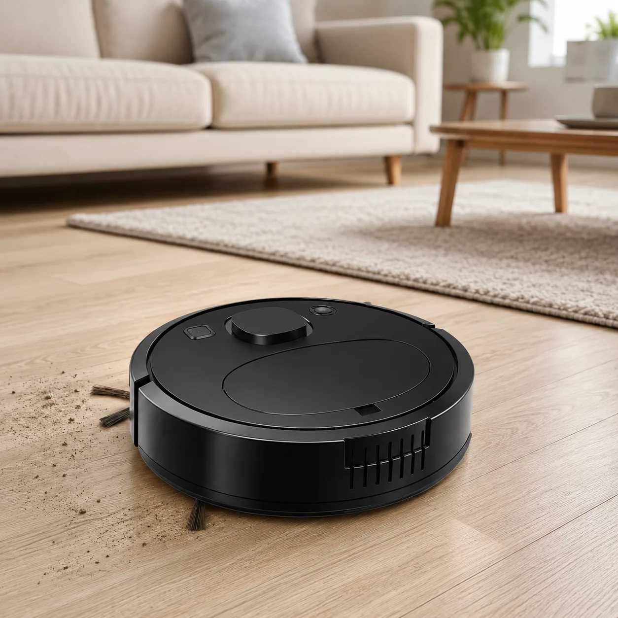 Robot Aspirador 8028 3 en 1 USB para barrido y trapeado - 3
