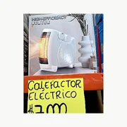 Calefactor eléctrico compacto